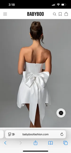 Babyboo Mini Dress White thumbnail 2