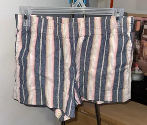 Striped Women's Shorts Pink Size XS thumbnail 1