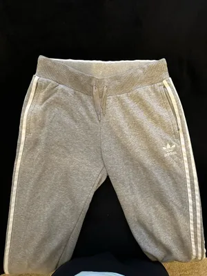 Adidas Gray 3-Stripe Men's Jogger Sweatpants thumbnail 2