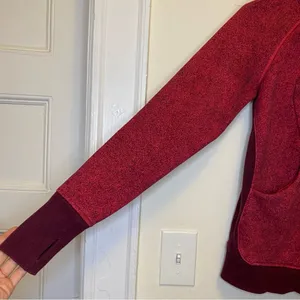 LULULEMON Scuba Full Zip Fleece Hoodie III Rio Mist Boom Juice Red Grape Sz 4 thumbnail 7