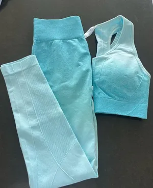 Nwot Sport Yoga Ombré Padded Set M thumbnail 1