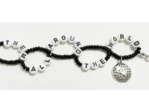 Taylor Swift Eras Tour Friendship Bracelet I Fly Them All Around The World Rep thumbnail 2