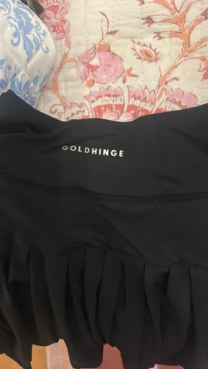 Black Gold Hinge Skirt thumbnail 3