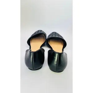 Lauren Conrad Calcite black weave D’Orsay pointy flats womens sz 9.5 thumbnail 4