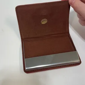 Credit Card Id Holder Wallet Magnetic With Makeup Mirror thumbnail 2