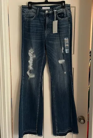 Vervet NWT fit and flare jeans thumbnail 1