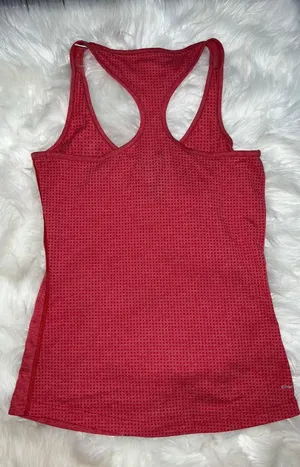 Adidas Aeroknit Heather Red Athletic Tank Top Size XSmall thumbnail 2