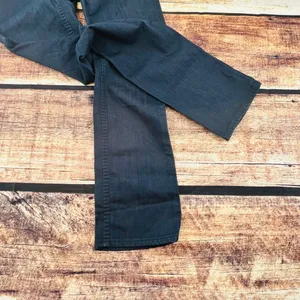 Ava Low Waist Straight Leg Jeans 26 Dark wash Stretch Denim thumbnail 4