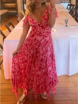 Free People Endless Cascades Maxi Dress thumbnail 2