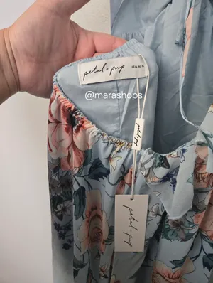 Petal & Pup Lucah Floral Print Ruffle Dress thumbnail 8