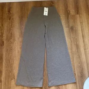 Zara Women Taupe Brown Knit Wide Leg Pull On Pants Small NWT thumbnail 7