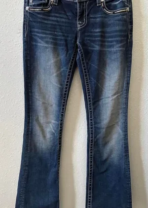 Miss-me Women's Blue and Navy Jeans thumbnail 1