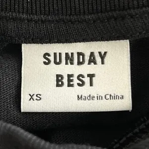 Aritzia Sunday Best Black Knit Short Sleeve Pullover Crop Tee T-Shirt Top Sz XS thumbnail 3