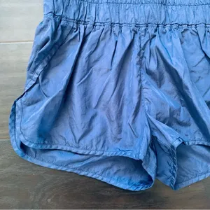 FP Movement The Way Home Shorts | Tik Tok Viral Activewear Running Shorts | Blue thumbnail 4