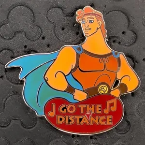 Disney parks magical musical moments Hercules go the distance trading pin vtg thumbnail 1