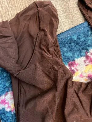Aerie smootheez Women's Long-Sleeve Scoop Neck Bodysuit - Brown thumbnail 8