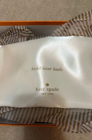 Clarice Ivory Satin And Glitter Heel Brand New thumbnail 2
