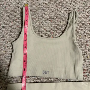 SETACTIVE SculptFlex Legging & Bra Matching Set in Oat Limited Edition Small XS thumbnail 5