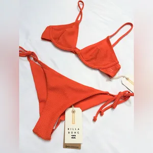 NWT Billabong Bikini Set - Coral Craze - XS/M thumbnail 7