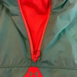 Under Armour turquoise warm up jacket sz XL thumbnail 5