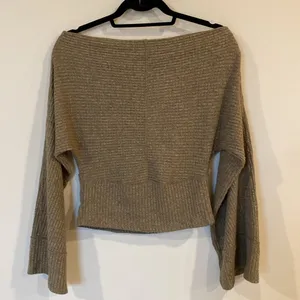 We The Free boat neck top Small Boat Neck Waffle Knit thumbnail 5