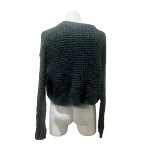 Wild Fable Women's Cropped Pullover Sweater Green Size S thumbnail 4