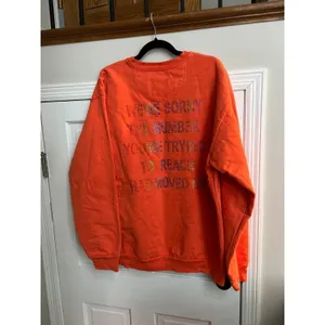 Boys Lie 1-800-Remix orange crewneck sweatshirt one‎ size thumbnail 3