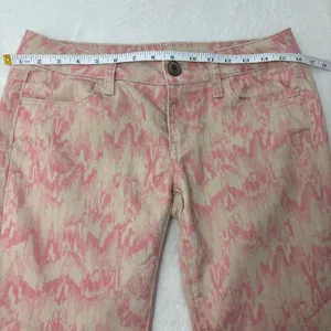 American Eagle Outfitters Jegging Pink Low Rise‎ Super Skinny Leg Stretch size 4 thumbnail 4