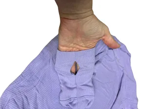 OFFLINE By Aerie Thumbs Up Long Sleeve Ruched T-Shirt thumbnail 7