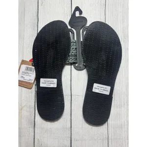 Havaianas Women's Black sandals size 7-8 thumbnail 4
