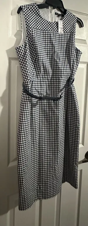 Brooks Brothers Gingham Dress with blazer are a size 12. thumbnail 1