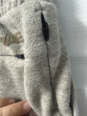 American Eagle Taupe Cozy Fleece Sweatshorts thumbnail 5