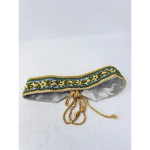 Love Shack Fancy Floral Embroidered Tassel Belt Western Boho‎ Resort Womens M/L thumbnail 4