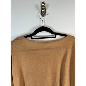 People of Leisure‎ Rolling Stones Graphic Long Sleeve T-Shirt Tan Small Made USA thumbnail 7