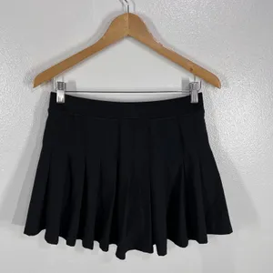 CRZ YOGA Pleated Tennis Skirt Athletic Golf Skort Activewear Black Small‎ thumbnail 3