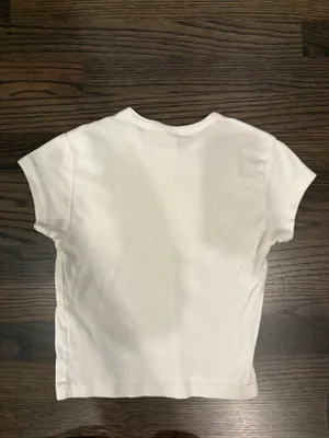Urban Outfitters Top Crop Lobster White thumbnail 5