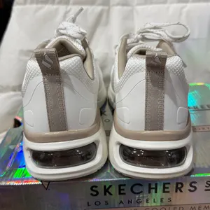 Skechers Street Women's Tres-Air Uno Modern Affair Casual Sneakers Sz 8 White‎ thumbnail 9