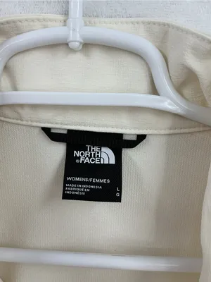 The North Face Women's Cream Zip-Up Bomber Jacket 909 thumbnail 3