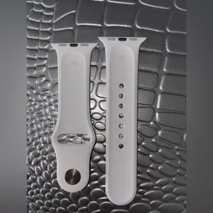 Apple Watch White Rubber Straps 38MM S/M thumbnail 2