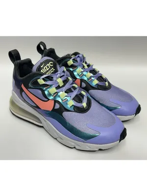 Nike Air Max 270 React Sneakers Light Thistle Sunblush CU4818-001 Womens Size 6 thumbnail 2