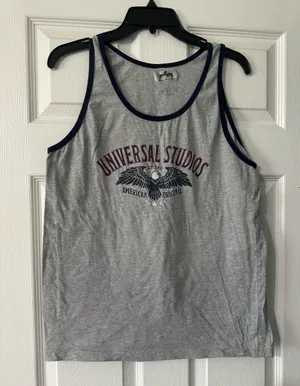 Universal studios tank top is a size medium. thumbnail 1
