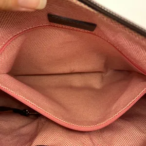 Dooney & Bourke Signature Canvas Hobo Bag Brown‎ Leather Trim Handbag thumbnail 13