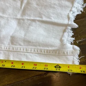 Free People | We The Free Maggie Mid Rise Distressed Straight Jeans White 28 thumbnail 8