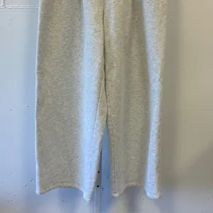 Halara Wide Leg Pleated Sweatpants Heathered Grey High Rise Size Sm Regular thumbnail 5