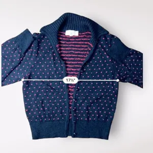 Brenda French For‎ French Rags Vintage Patterned Collared Sweater Size S thumbnail 4