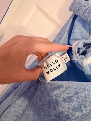 Hello Molly Dress Maxi Blue Floral thumbnail 5