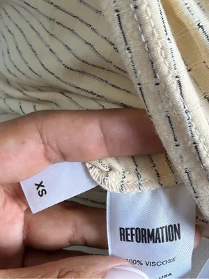 Reformation Knitted Pattern Bodycon Dress thumbnail 5