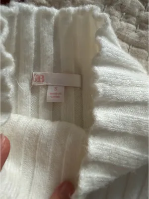 Gianni Bini White high neck sweater thumbnail 5