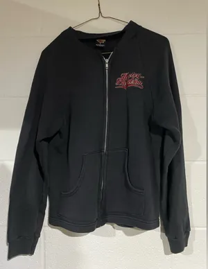 Harley zip up sweater medium thumbnail 1