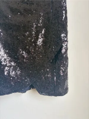 Urban Outfitters Black Sequins Mini Dress thumbnail 4